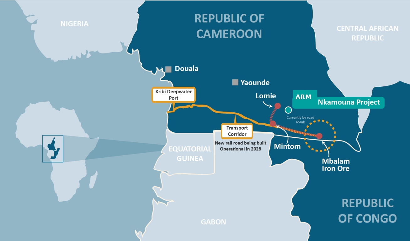 Cameroon Map